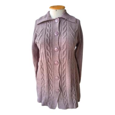 Imagem de Sobretudo Plus Size Tricot Premium Mousse Super Grosso Lindo-Feminino