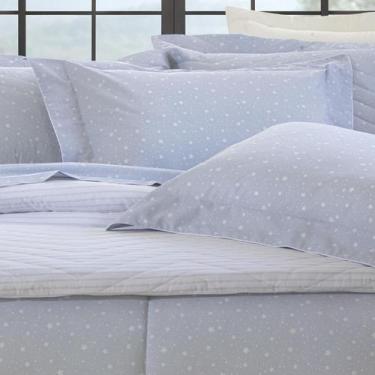 Imagem de Jogo de Cama Casal 200 Fios Kacyumara 04 Peças Vintage Estrela