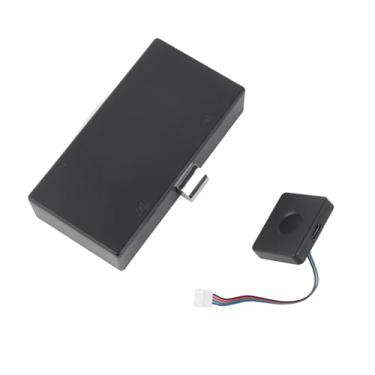 Imagem de Impressão Digital de Impressão Digital Trava de Gaveta de Chave 0.5s de Desbloqueio Rápido 20 Impressões Digitais Segurança de bebê Lock Escondido para Gaveta de Guarda -roupa