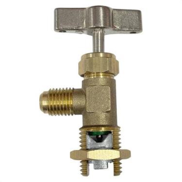 Imagem de Válvula Perfuradora para Tubos de 3/16" A 3/8" Refrigeração - Brazan