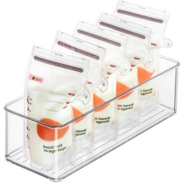 Imagem de Recipiente de armazenamento para congelador de leite materno, pacote c