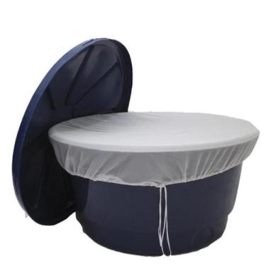 Imagem de Capa Protetora Para Caixa D'agua Anti-inseto Redonda 500L - Home Goods