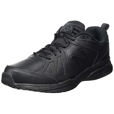 Imagem de New Balance Men's 624v5 Fitness Shoes, Black, 9 XX-Wide