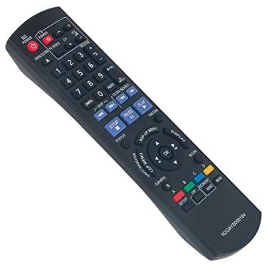 Imagem de Beyution Controle remoto de substituição N2QAYB000184 adequado para leitor de Blu-Ray Panasonic DMP-BD30PP-K DMP-BD30-AK DMP-BD30 DMP-BD50 DMP-BD55 DMP-BD35 DMP-BD50K DMP-BD50PP-K DMP-BD30K DMPBD50K 0