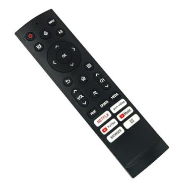Imagem de ALLIMITY Controle remoto de substituição de voz ERF3H90H compatível com Hisense 4K OLED LCD HDTV 55E7K H22303150093