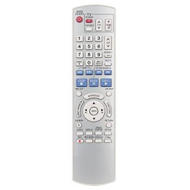 Imagem de Controle remoto de substituição EUR7659Y10 adequado para gravador de DVD Panasonic DMR-ES15M DMR-ES15 DMR-ES15S DMR-ES16
