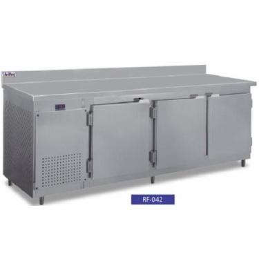 Imagem de Balcão De Serviço Inox Com Encosto Frilux Rf042 750 Litros, 110V
