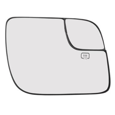 Imagem de Motoforti Substituição do vidro do espelho aquecido do lado direito do passageiro para Ford Explorer 2011 2012 2013 2014 2015 2016 2017 espelhos retrovisores com ponto cego substitui No.BB5Z17K707