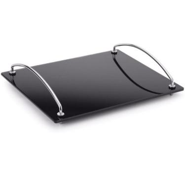 Imagem de Bandeja Forma Andrea Vidro Preto