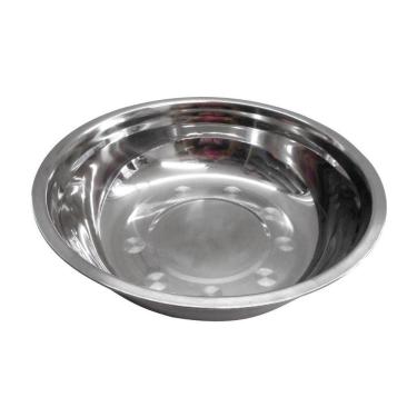 Imagem de Kit 2 Tigelas Em Aço Inox 26,5cm