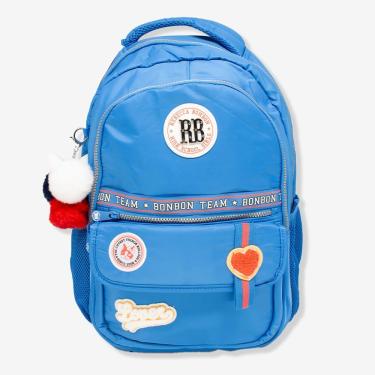Imagem de Mochila Escolar Rb Rebecca Bonbon Azul - Clio