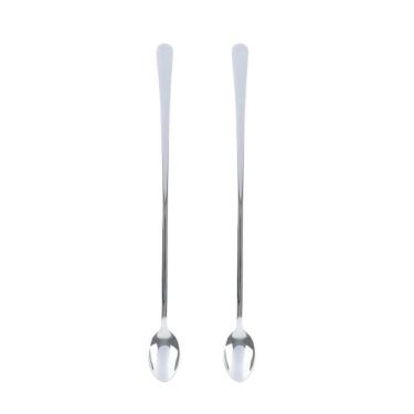 Imagem de Conjunto 2 Colheres Aço Inox Bailarina 30 Cm Wolff