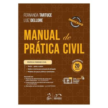 Imagem de Manual De Prática Civil - 20ª Edição 2025