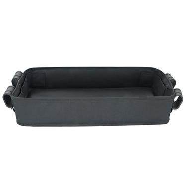 Imagem de Pemaly Bandeja Para Lanches De Carrinho Bebê Wonderfold Wagon, Acessórios Da Série W, À Prova D'Água, Colocação Brinquedos Infantis, Laterais Couro Sintético, Comer E 4 Porta-Copos Infantis (Série W