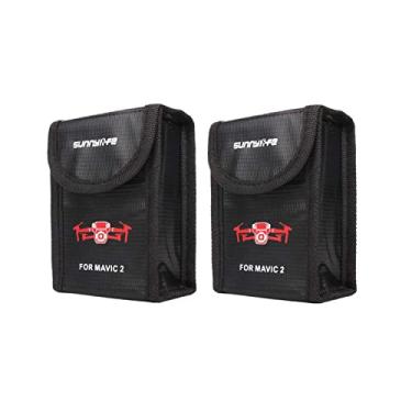 Imagem de RotorLogic Bolsa De Armazenamento Segurança Para Bateria Lipo Mavic 2 Voo Drone Dji Pro/Zoom (Pacote Com 2)