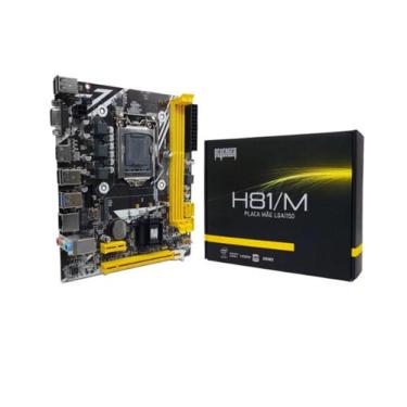 Imagem de Placa Mãe LGA1150 DDR3 240 Pinos G-H81 - Revenger - Processadores Inte