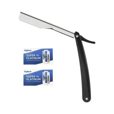 Imagem de Navalha De Barbear Manual Masculina, Navalha De Segurança De Aço Inoxi