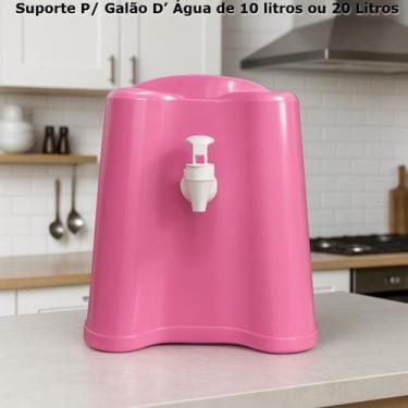 Imagem de Suporte Para Galão De Agua Plástico Cozinha Casa Resistente 10/20 Litr