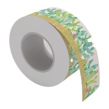 Imagem de Ioensy Borda de quadro de avisos com cactos e padrões de plantas, acabamento em rolo elegante para lousa, material de escritório, decoração de sala de aula