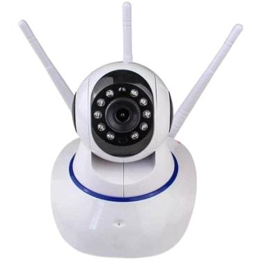 Imagem de Câmera Ip Sem Fio 360° 3 Antenas Hd Wifi Visão Noturna