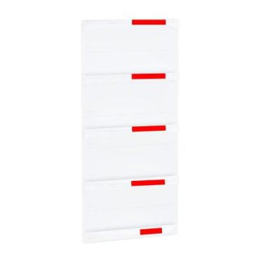 Imagem de Kit 5 Bandejas Para Gondola Canto 170 Amapa 40/30 Branco Pe Ver - Amap