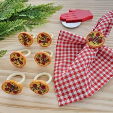 Imagem de Kit 12 Anéis Porta Guardanapo Argola Prendedor Mesa Posta - Criarte Op