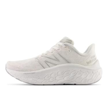 Imagem de New Balance Tênis de corrida feminino Fresh Foam X Kaiha Road V1, Branco/quartzo cinza, 9.5 Wide