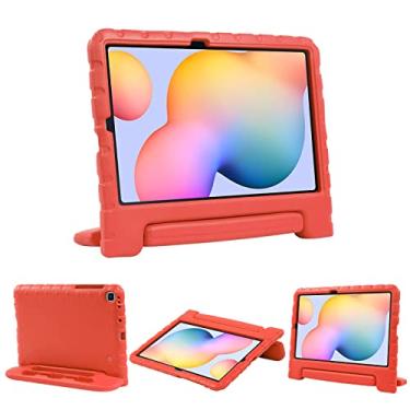 Imagem de Merocab Capa infantil para Samsung Galaxy Tab S6 Lite 10,4 polegadas 2022/2020 com compartimento para S Pen (SM-P610/P613/P615/P619), capa infantil leve à prova de choque com suporte para Galaxy Tab