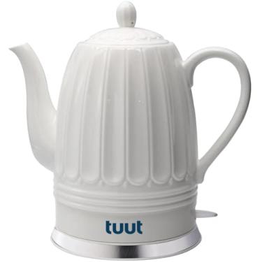 Imagem de Chaleira Elétrica de Porcelana Elegance Texturizada 1,5L, Rosa, 127v