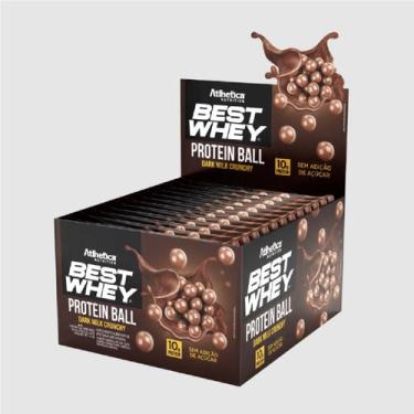 Imagem de Caixa Best Whey Atlhetica Nutrition Protein Ball 12Un - 600g, Unico, D