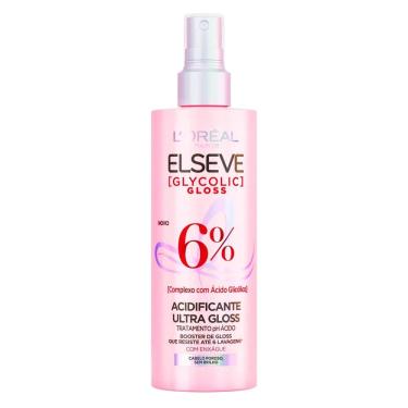 Imagem de Acidificante Ultra Gloss Elseve Gycolic Gloss 6% com 200ml