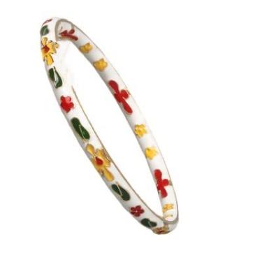 Imagem de Only My Live Home Pulseiras finas vintage coloridas Cloisonne, pulseiras étnicas de esmalte de filigrana chinesa para mulheres, artesanato tradicional ICH joias presentes, Diameter 2.28-2.36 inch wide