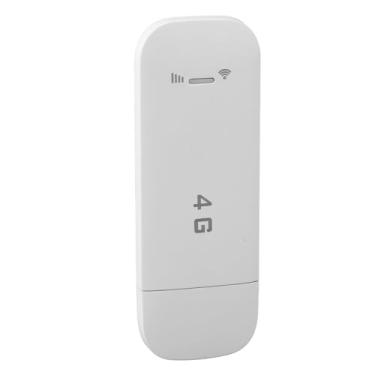 Imagem de Generic 4G LTE USB Dongle, Plugue e Reproduzir Hotspot Wifi Móvel Com Slot para Cartão SIM para Europeu para Tablets (Branco)