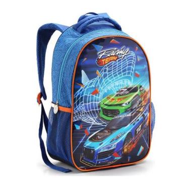 Imagem de Mochila De Costas Carros Seanite Azul