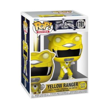 Imagem de Funko Pop! Filmes: Mighty Morphin Power Rangers Movie - Yellow Ranger - Figura de vinil colecionável - ideia de presente - Mercadoria Oficial - Brinquedos para crianças e adultos - Fãs de filmes