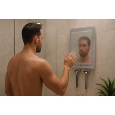 Imagem de Espelho Antiembaçante Para Box Tecnologia Antifog