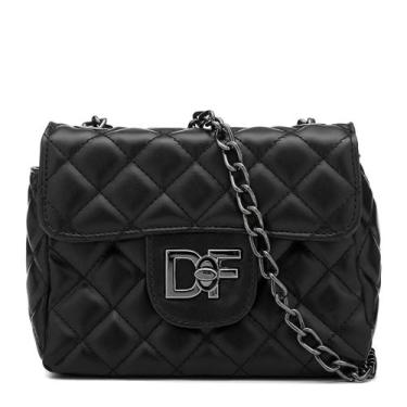 Imagem de Bolsa Feminina Matelassê Fecho Giratório Alça de Corrente - Pcintra, P