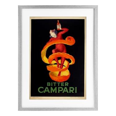 Imagem de Stupell Industries Impressão emoldurada cinza amarga Campari Design sob vidro por Marcus Jules, 20 x 14