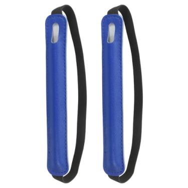 Imagem de PATIKIL 2 peças de suporte de caneta para tablet, capa universal retrátil para caneta, estojo elástico, bolso para lápis, bolsa protetora para tablet, notebook, azul brilhante