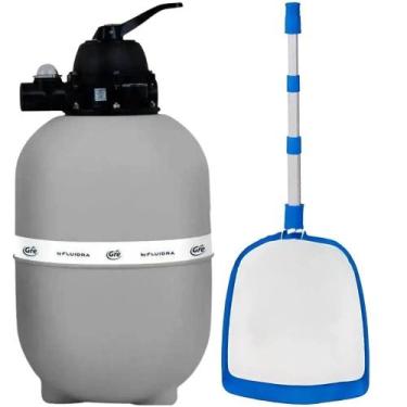 Imagem de Filtro para Piscina 42.000 Litros GRE400 1/2CV com Peneira de Cabo Tel
