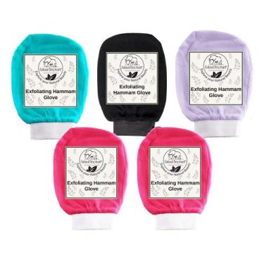 Imagem de Luva esfoliante Hammam Natural Elephant Face Body, pacote 5/10