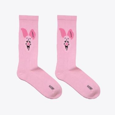 Imagem de Meia Lupo Urban Disney Leitão 16310-002, Rosa, G