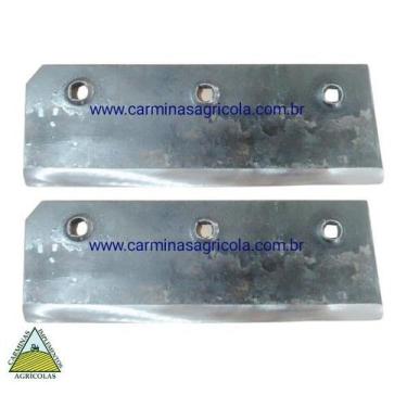 Imagem de Jogo c/ 2 faca ensiladeira picadeira bovina 2001