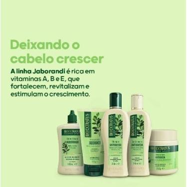 Imagem de Kit Bioextratus antiqueda jaborandi 250ml/g - 5 produtos