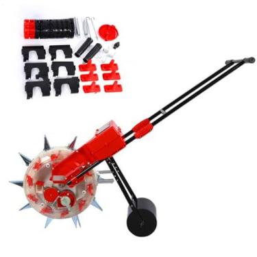 Imagem de 6 mouths,10 Bico Multi-Função Plantador Manual, Portátil Boca Única Semeadora Mão Distância Igual Plantador Manual Quantitativo Soja Amendoim Milho Algodão Plantador Jardim