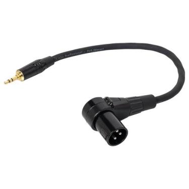 Imagem de Cabo Adaptador XLR Macho 90º graus para P2 Macho Estereo 1 MT - CIRILO