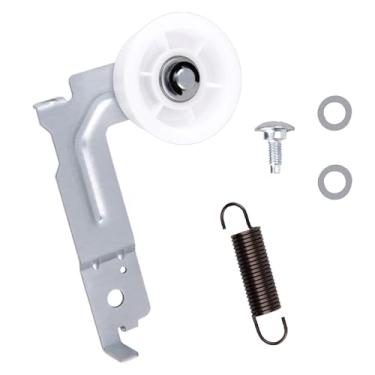 Imagem de WISINY Kit de peças de reposição para secadora DC93-00634A polia intermediária e mola de tensão DC61-01215B compatível com modelos de secadora Samsung DV45H7000EW DV48H7400EW DV42H5000EW DV48J7700EW