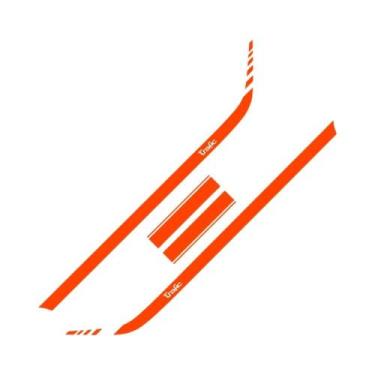 Imagem de Adesivos Laterais Para Porta De Carro Renault Trafic 2 3 MK2 MK3, Capô