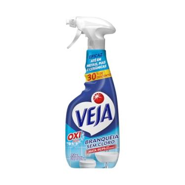 Imagem de Veja Limpador Spray Anti Bac Banheiro Oxi 500Ml Oferta Transparente