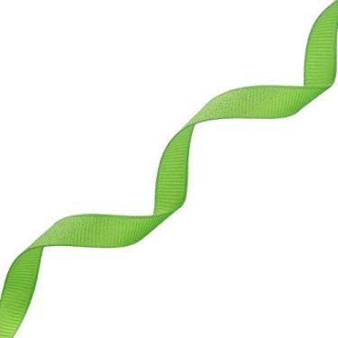 Imagem de Morex Dazzle Fita de gorgorão com glitter, 9,5 cm por 20 metros, verde-maçã